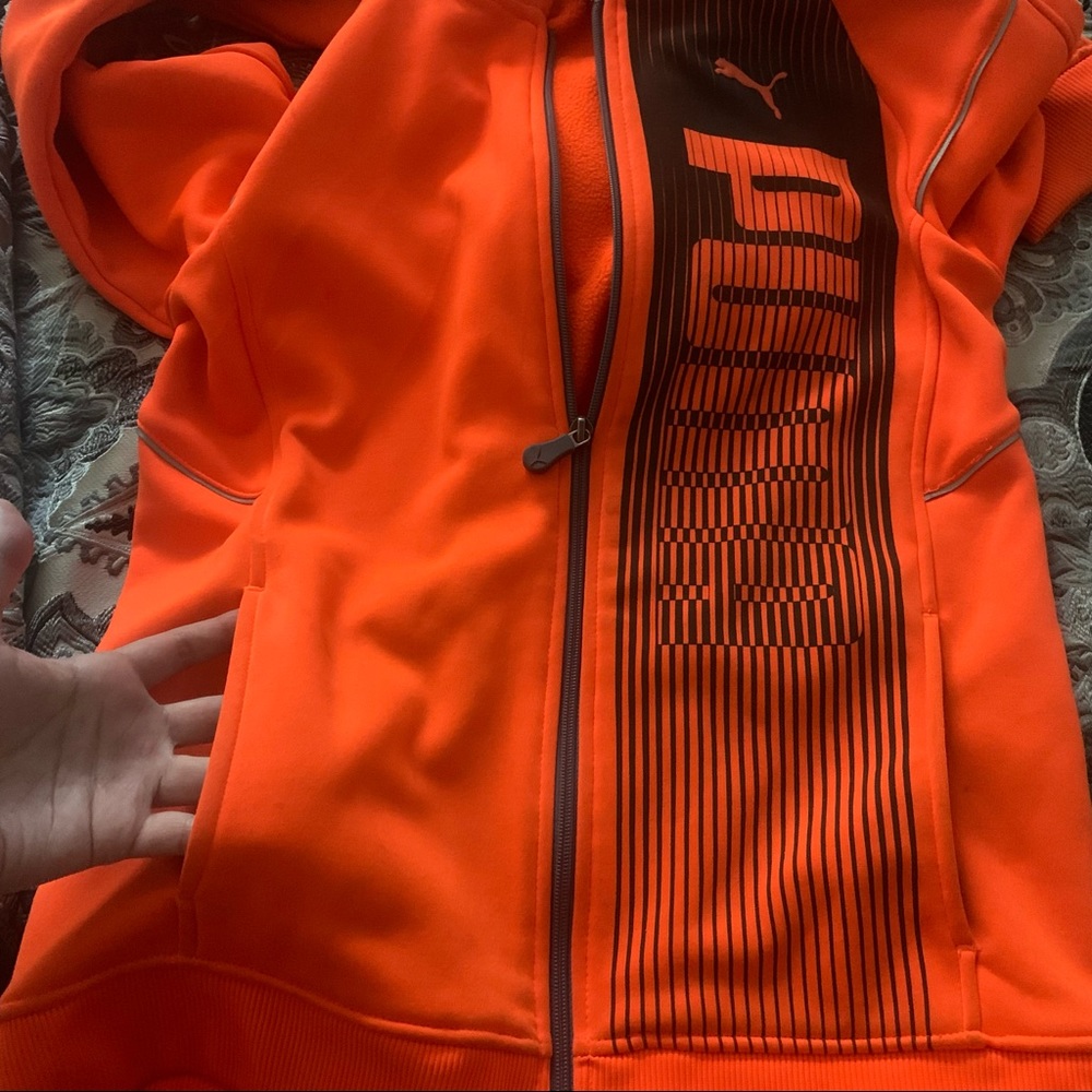 Puma Zip Up Sweater (Boy) - Picture 3 of 7